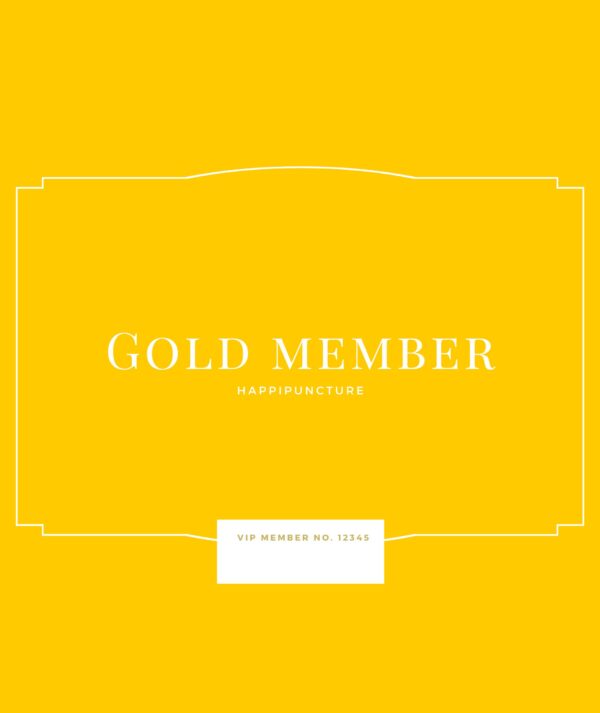 Join Happipuncture gold membership 20% off