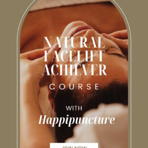 Course for achieving a natural facelift through facial gua sha massage.