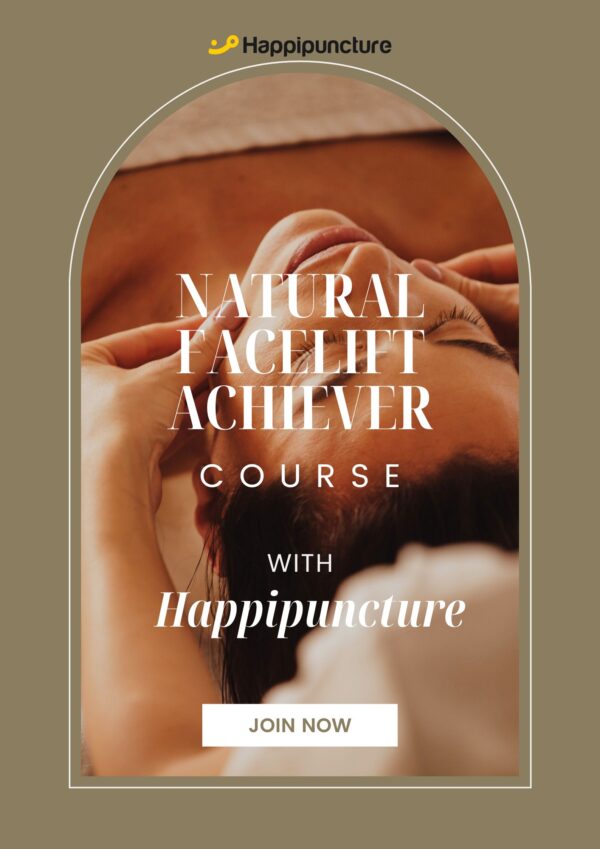 Course for achieving a natural facelift through facial gua sha massage.